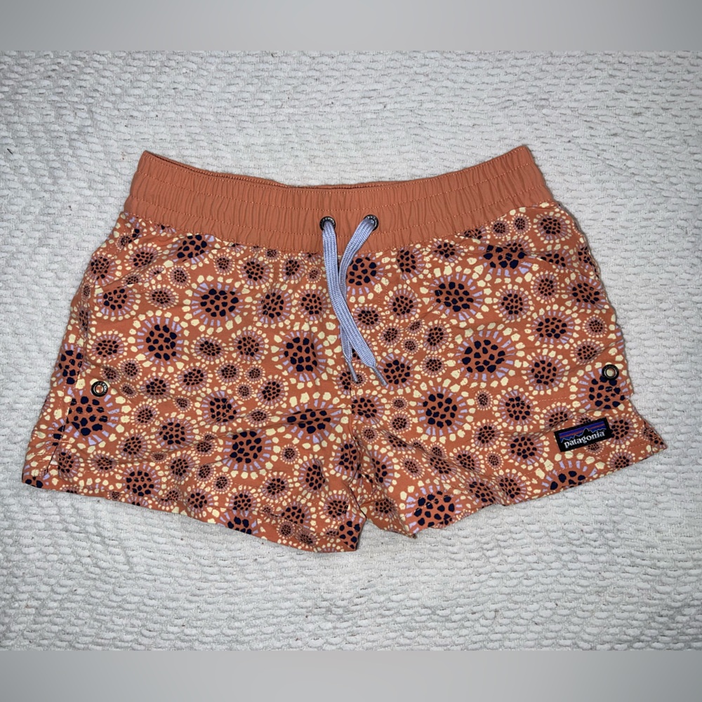 Patagonia  Swim Shorts - Orange and Black